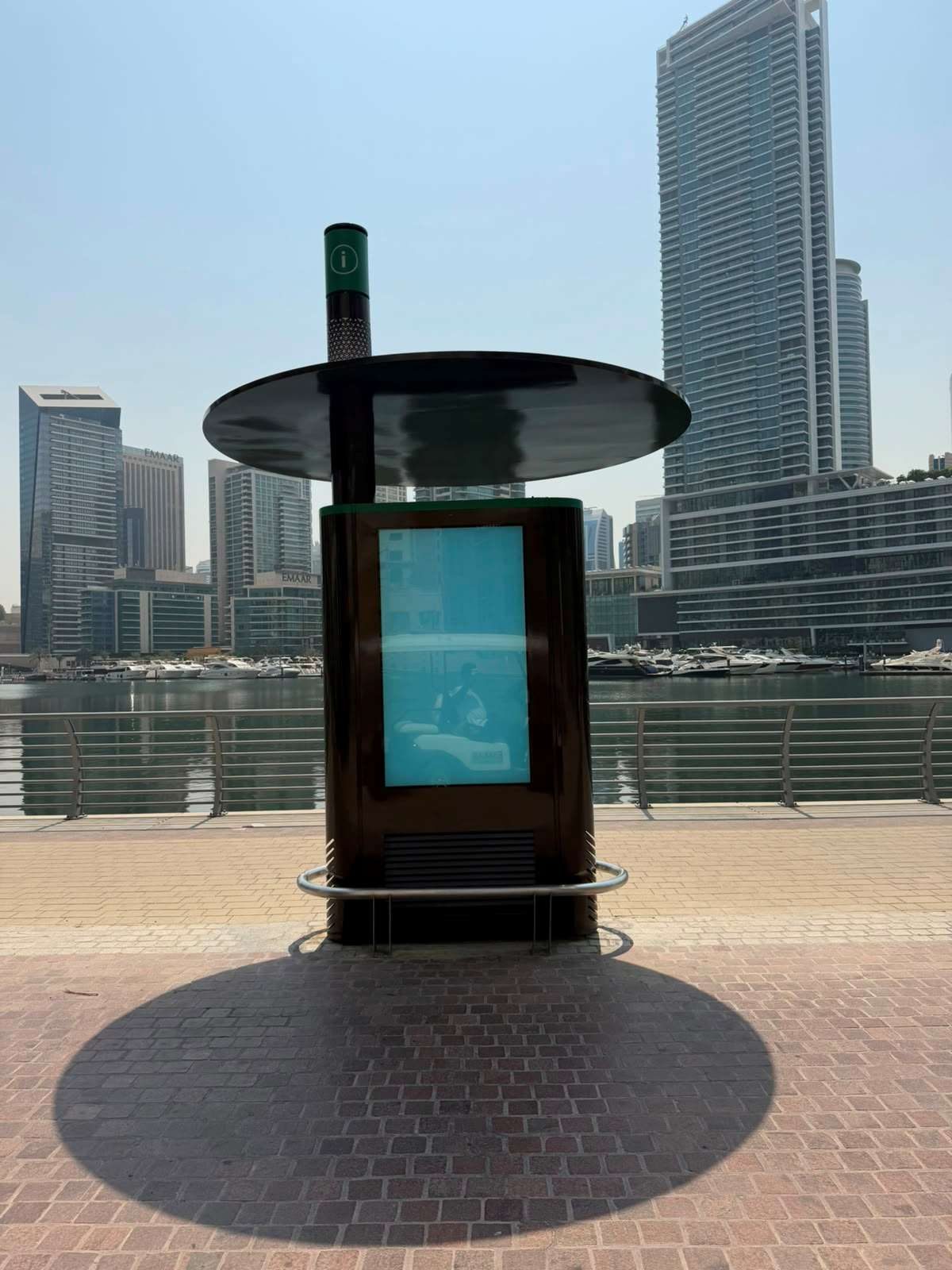 Kiosk installation photo