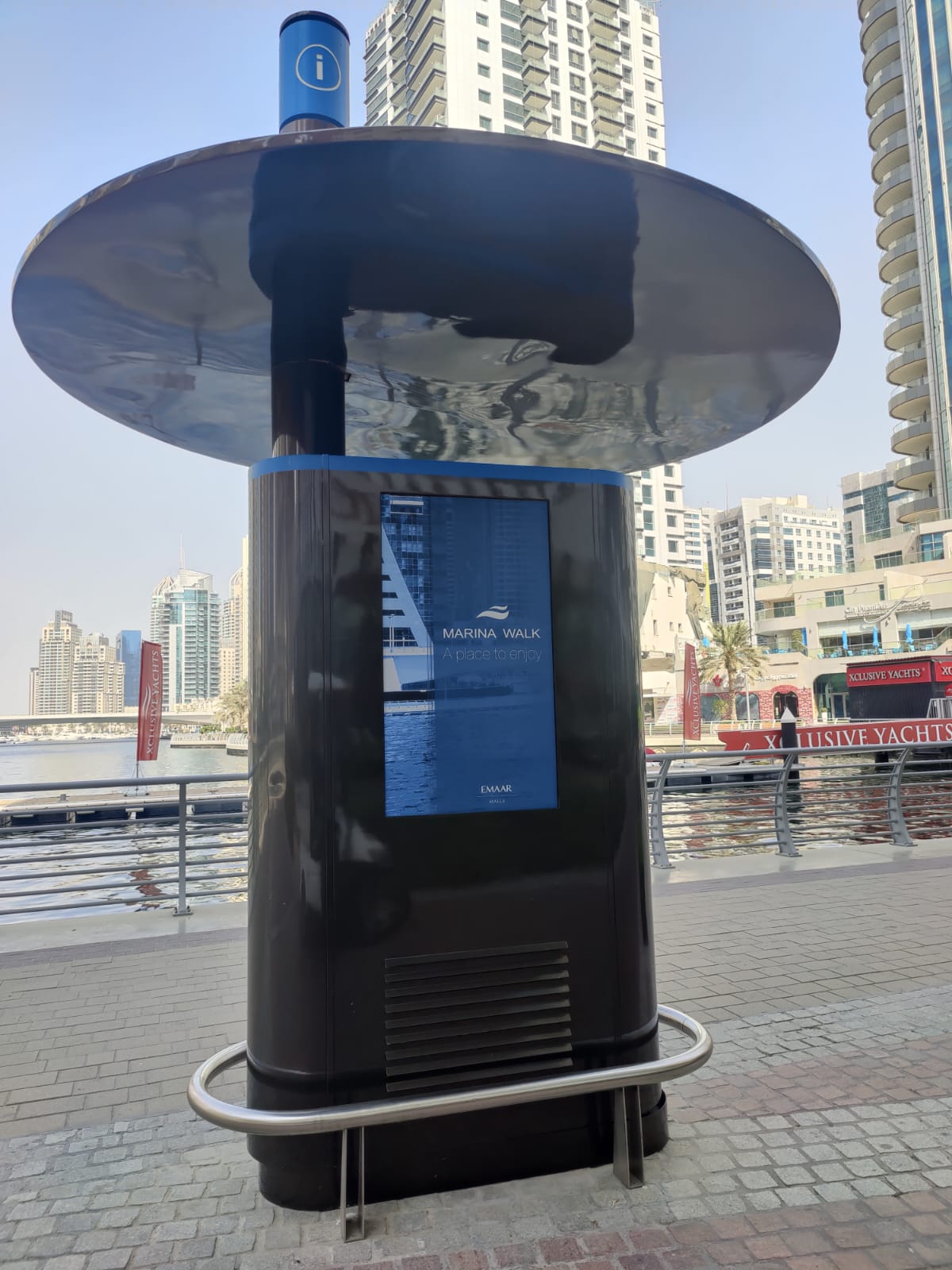 Dubai Marina Digital Kiosk
